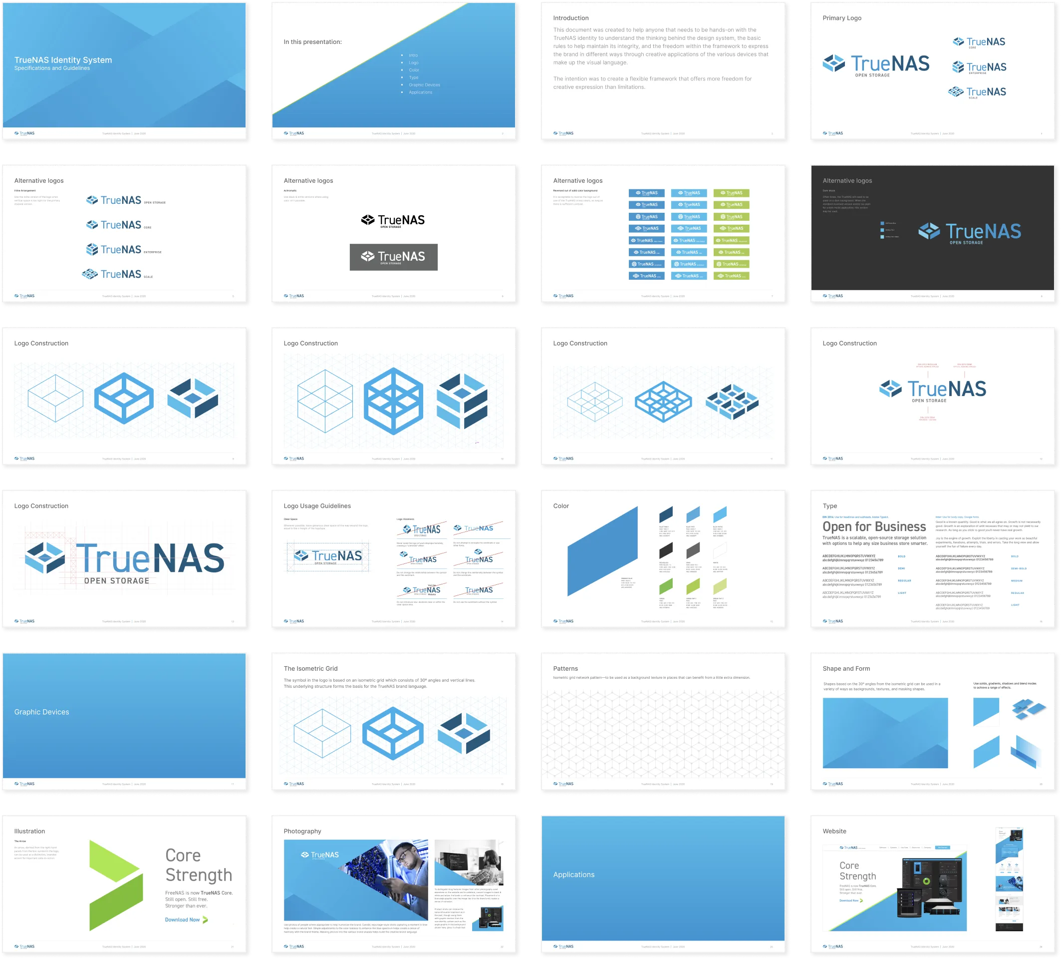 Image showing select slides from TrueNAS planning doc